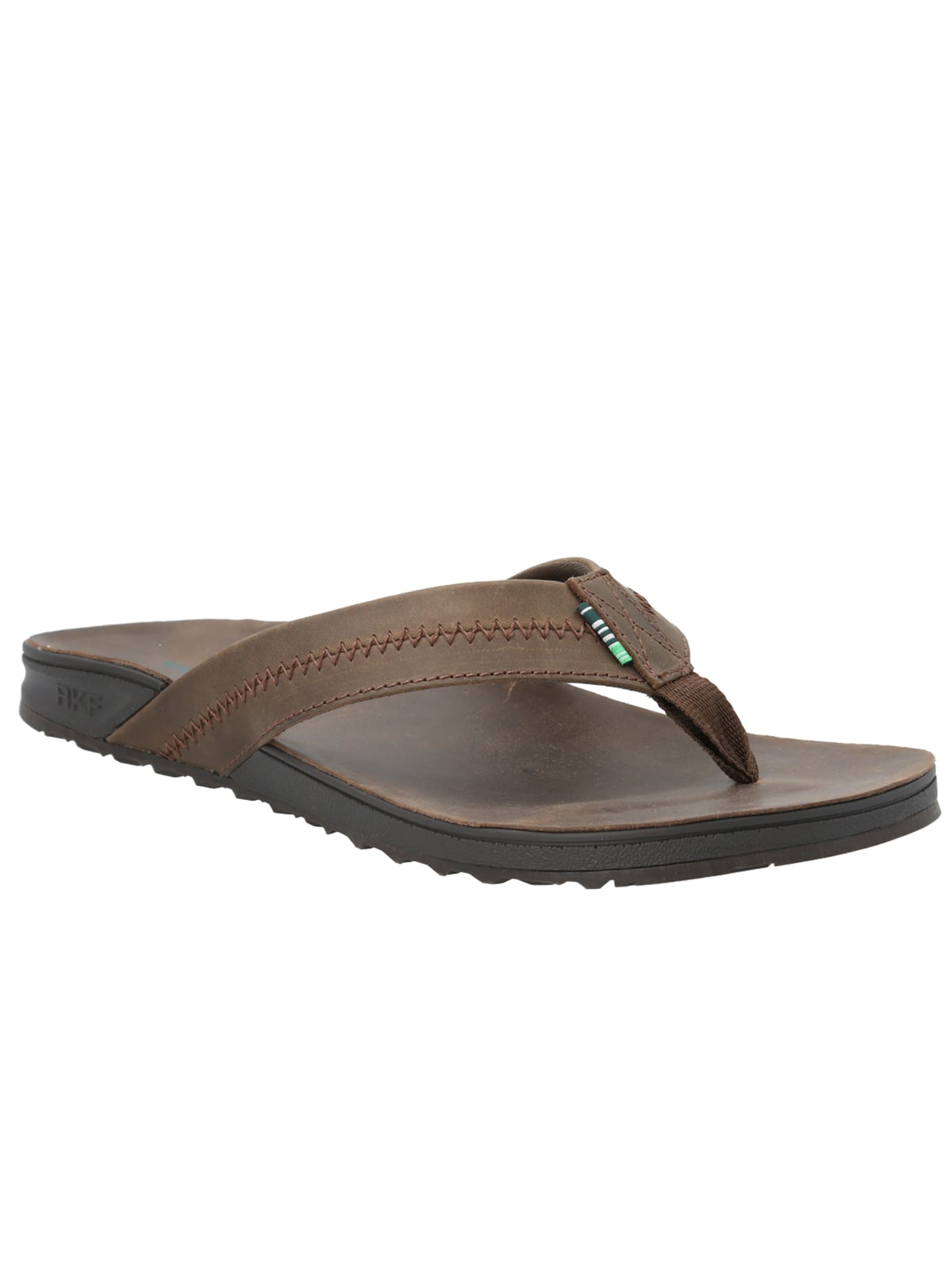 SANDALIAS HOMBRE ROCKFORD CUERO VERDE PLAYUS - 2