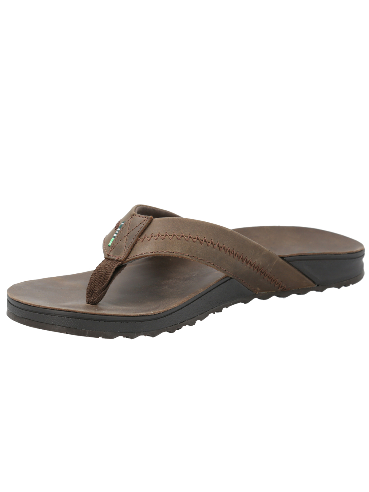 SANDALIAS HOMBRE ROCKFORD CUERO VERDE PLAYUS - 4