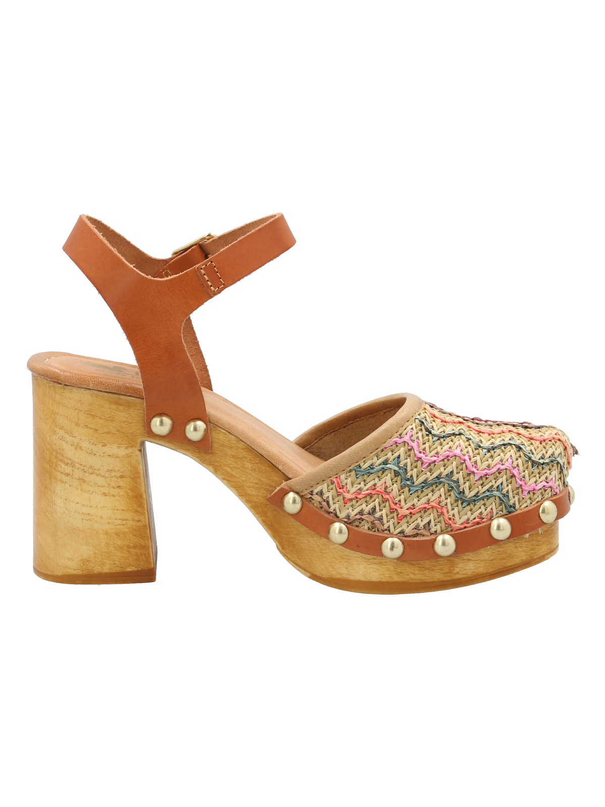 SUECO CUERO MUJER AZAFRAN MULTICOLOR ROCKFORD - 1