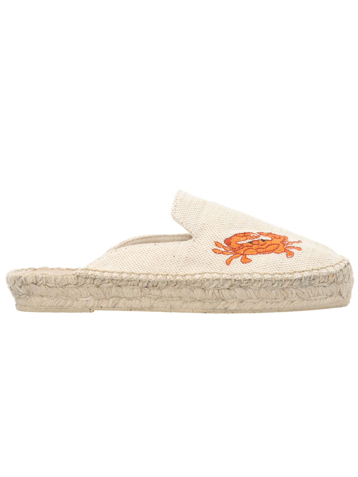 ALPARGATAS MUJER ROCKFORD TEXTIL NERA HI BEIGE - 1