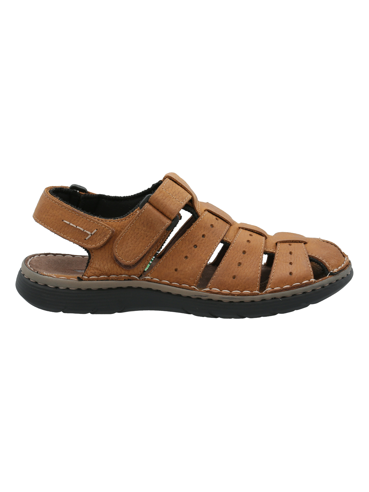 SANDALIAS HOMBRE ROCKFORD CUERO CAFÉ RIQUI - 1