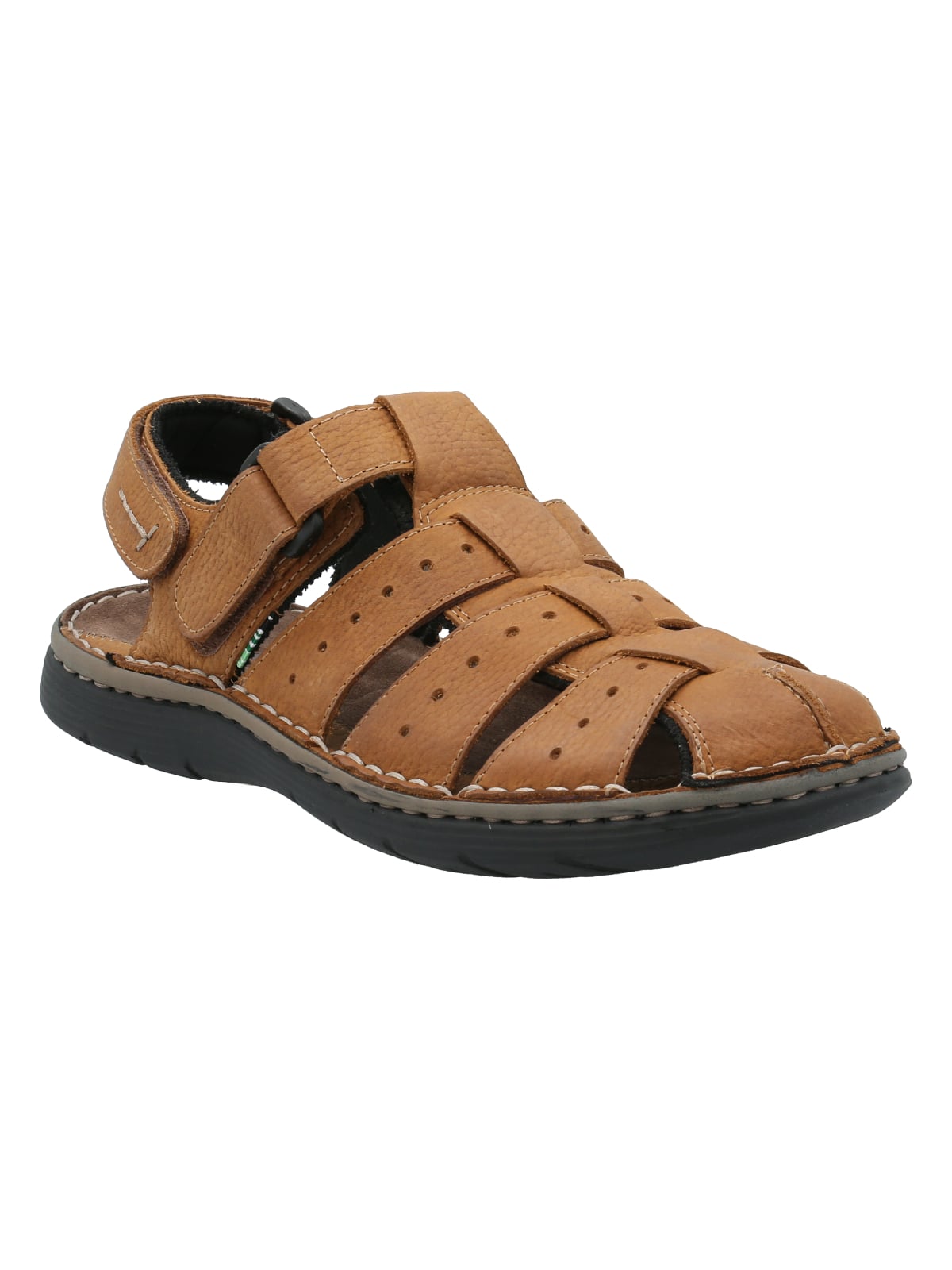 SANDALIAS HOMBRE ROCKFORD CUERO CAFÉ RIQUI - 2