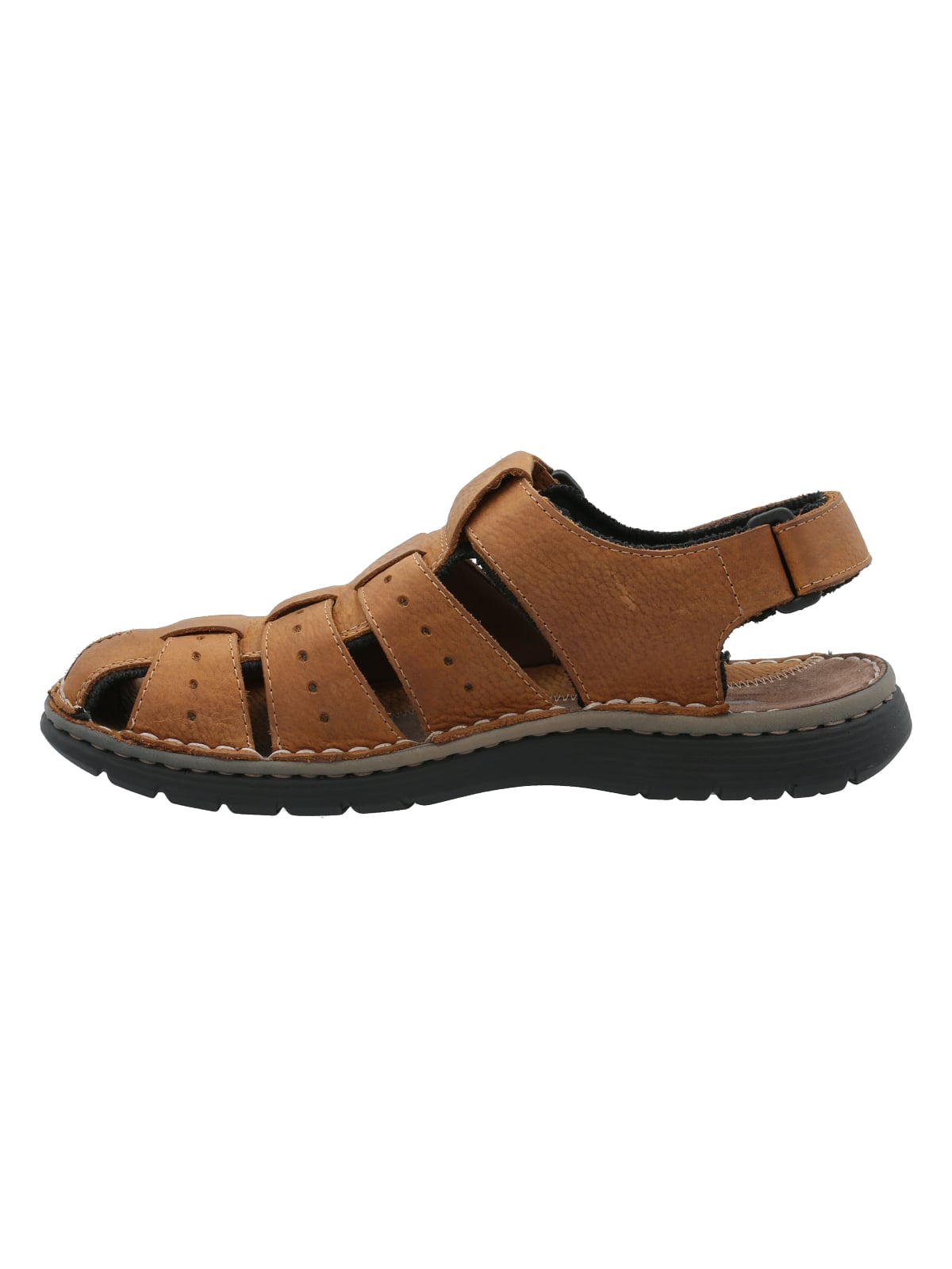 SANDALIAS HOMBRE ROCKFORD CUERO CAFÉ RIQUI - 5