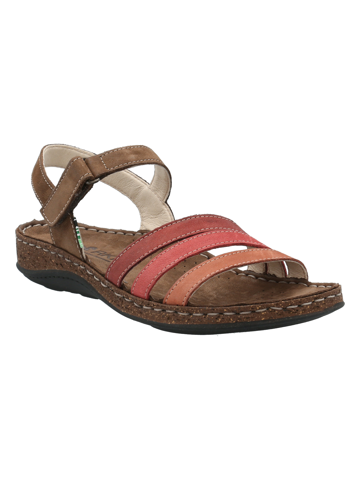 SANDALIAS MUJER ROCKFORD CUERO ROSADO PARKLANDS - 2