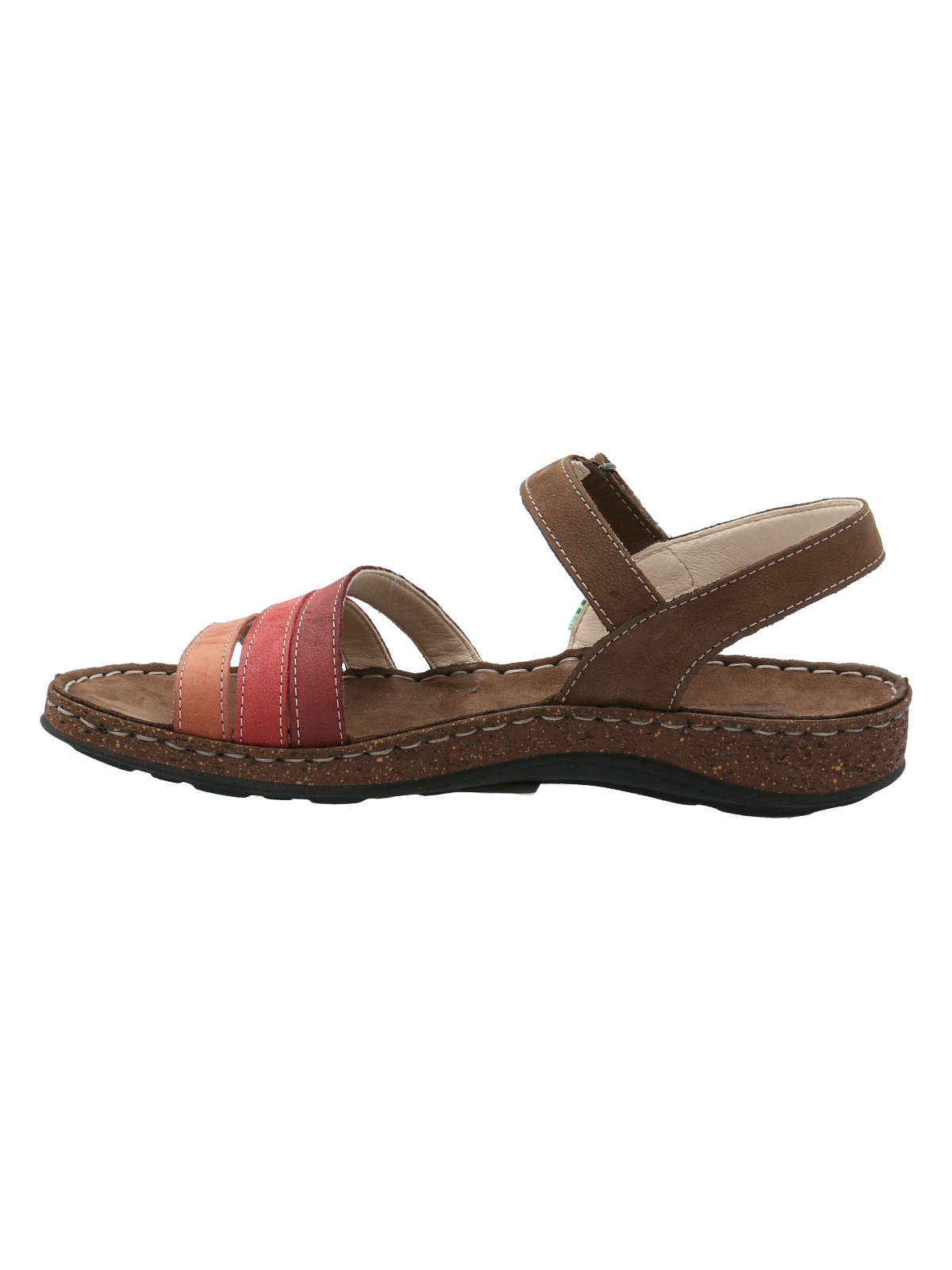 SANDALIAS MUJER ROCKFORD CUERO ROSADO PARKLANDS - 5