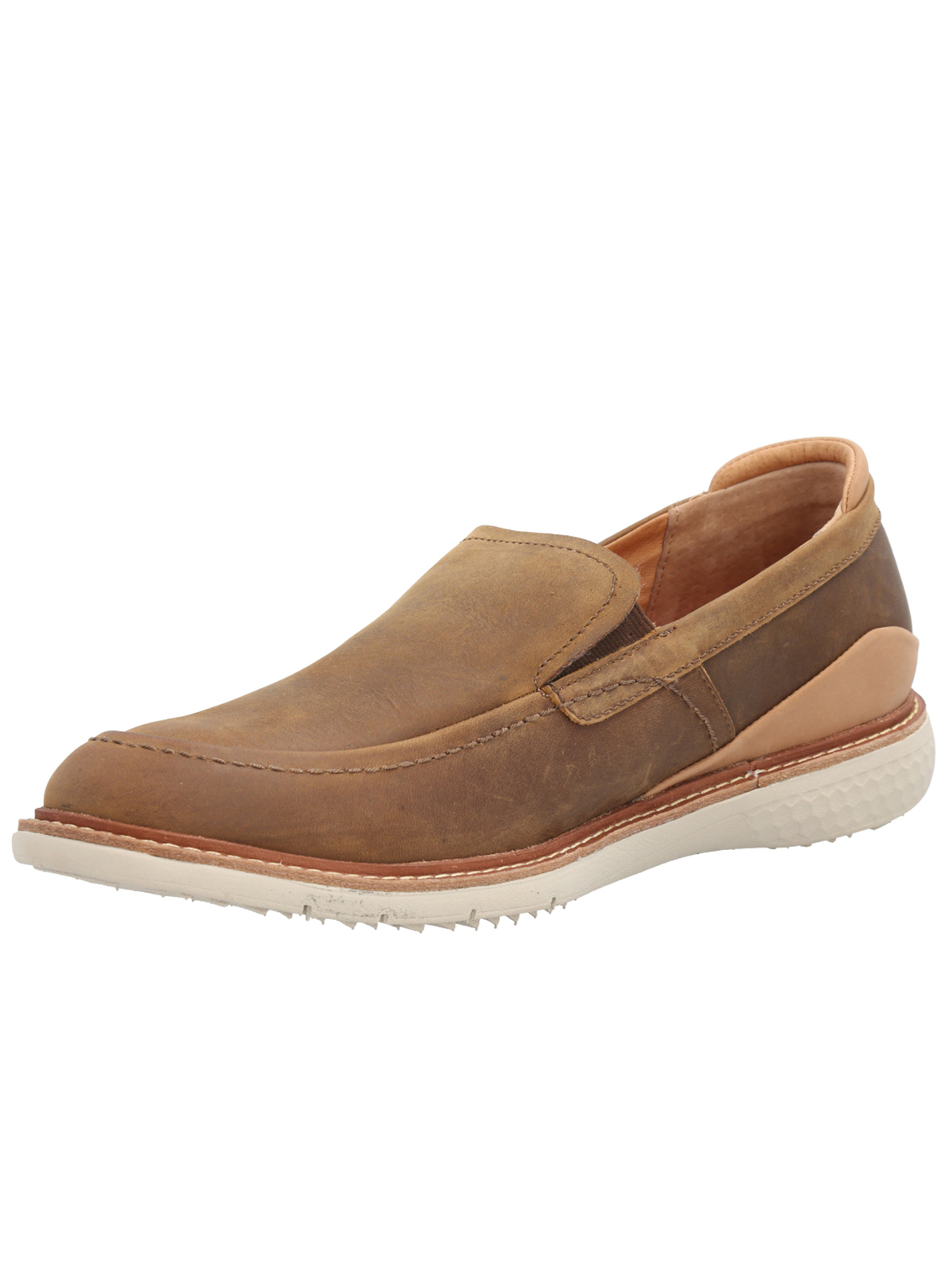 MOCASINES HOMBRE ROCKFORD CUERO CAFÉ MARKE - 4