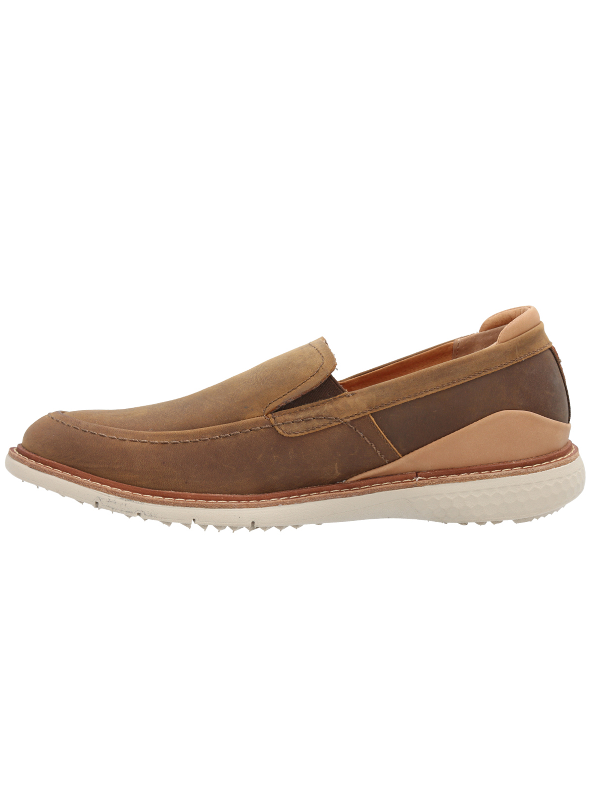 MOCASINES HOMBRE ROCKFORD CUERO CAFÉ MARKE - 5