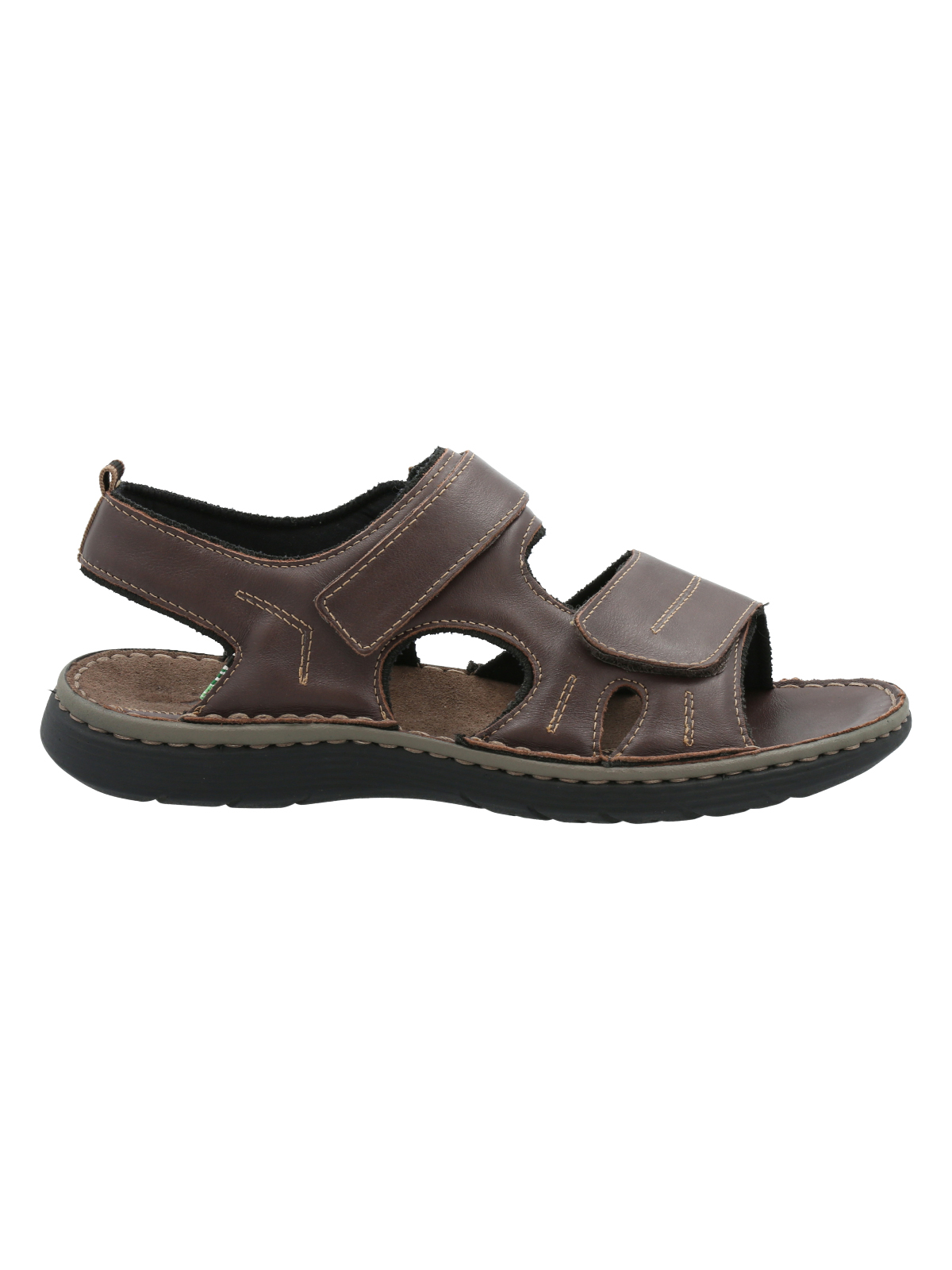 SANDALIAS HOMBRE ROCKFORD CUERO CAFÉ NICO - 1
