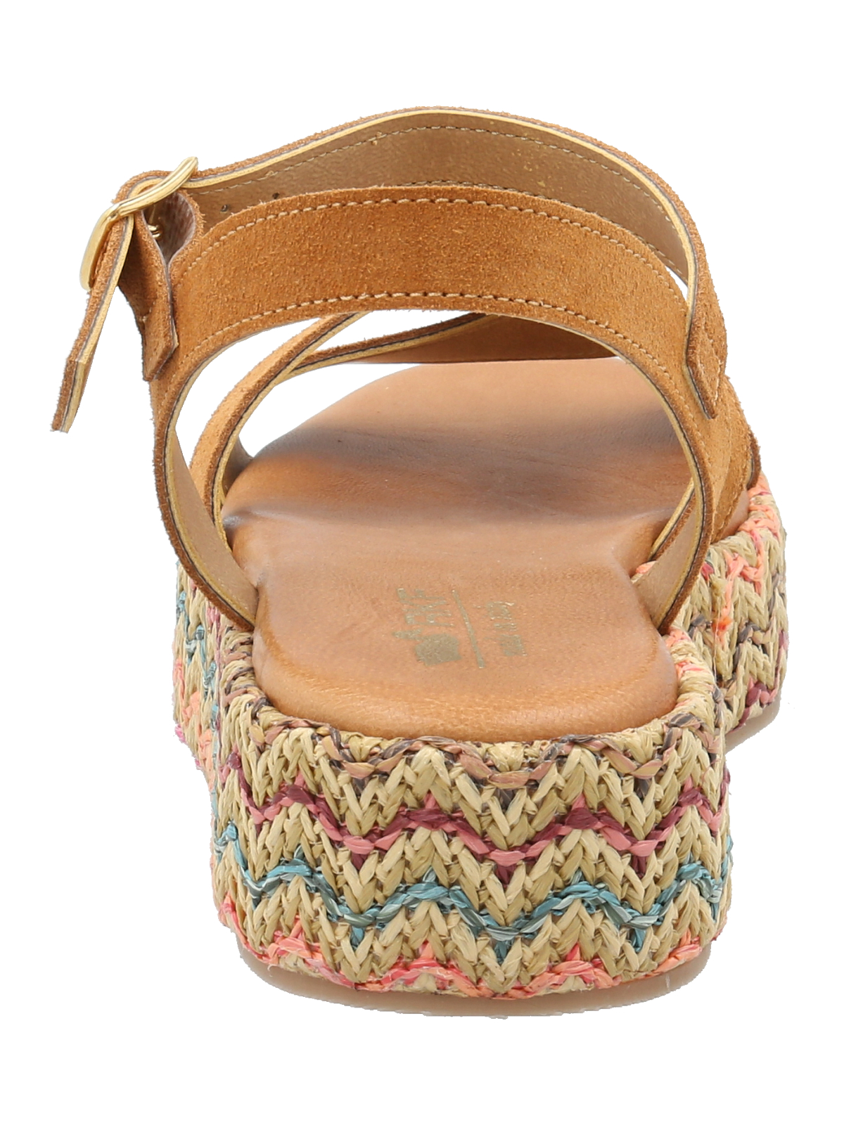 SANDALIAS MUJER ROCKFORD CUERO MULTICOLOR CLAVEL - 7