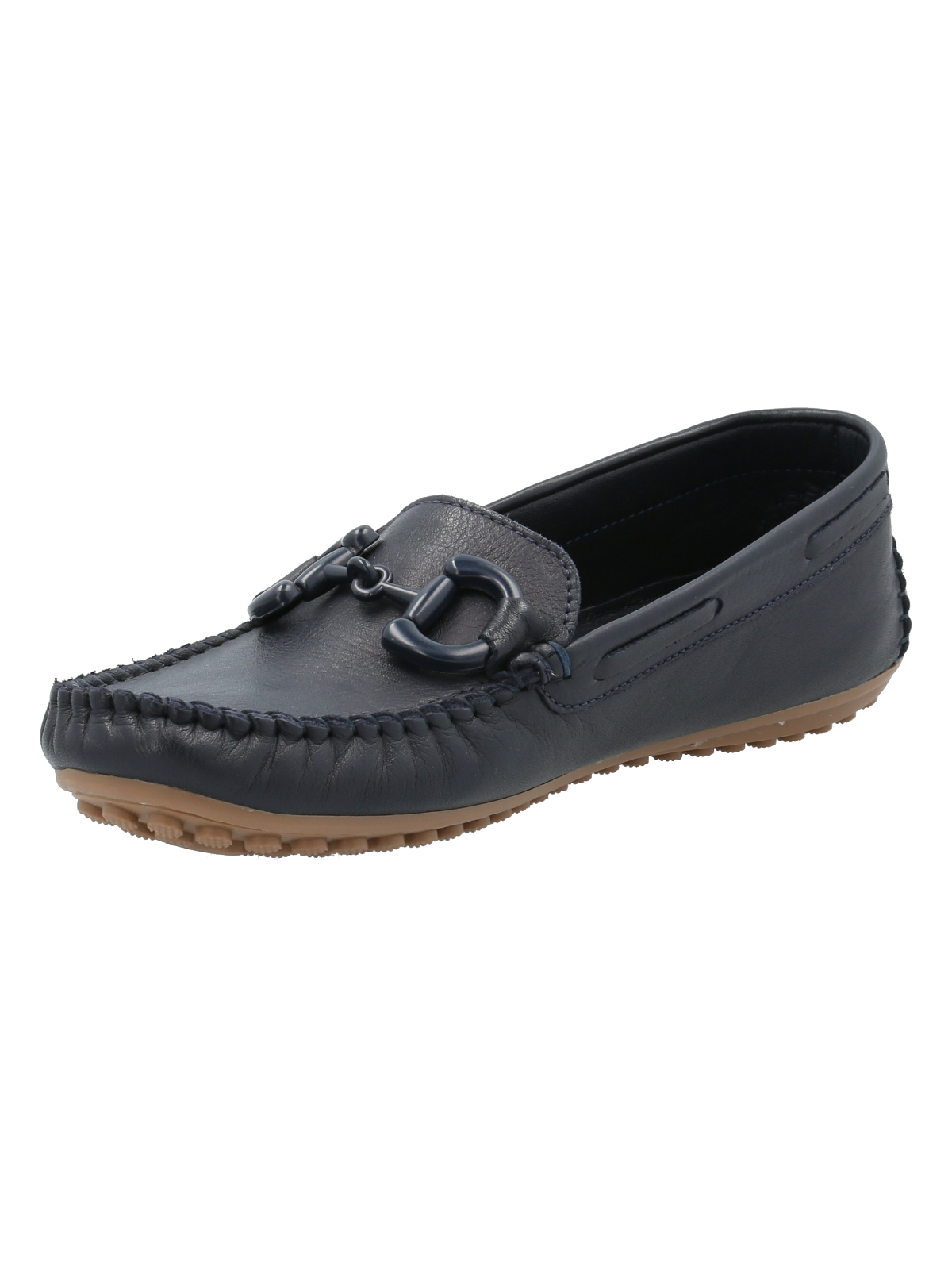 MOCASÍN CUERO MUJER MARIZIA AZUL ROCKFORD - 4