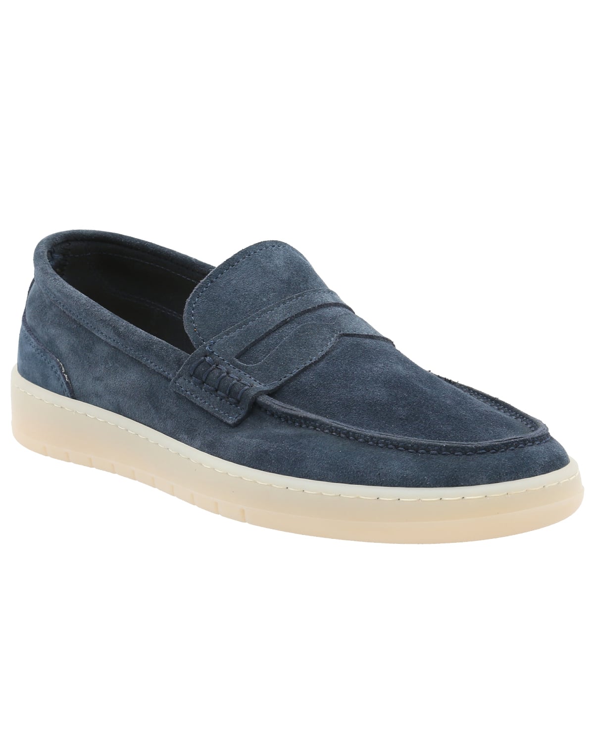 MOCASINES HOMBRE ROCKFORD CUERO AZUL GALVANO - 2