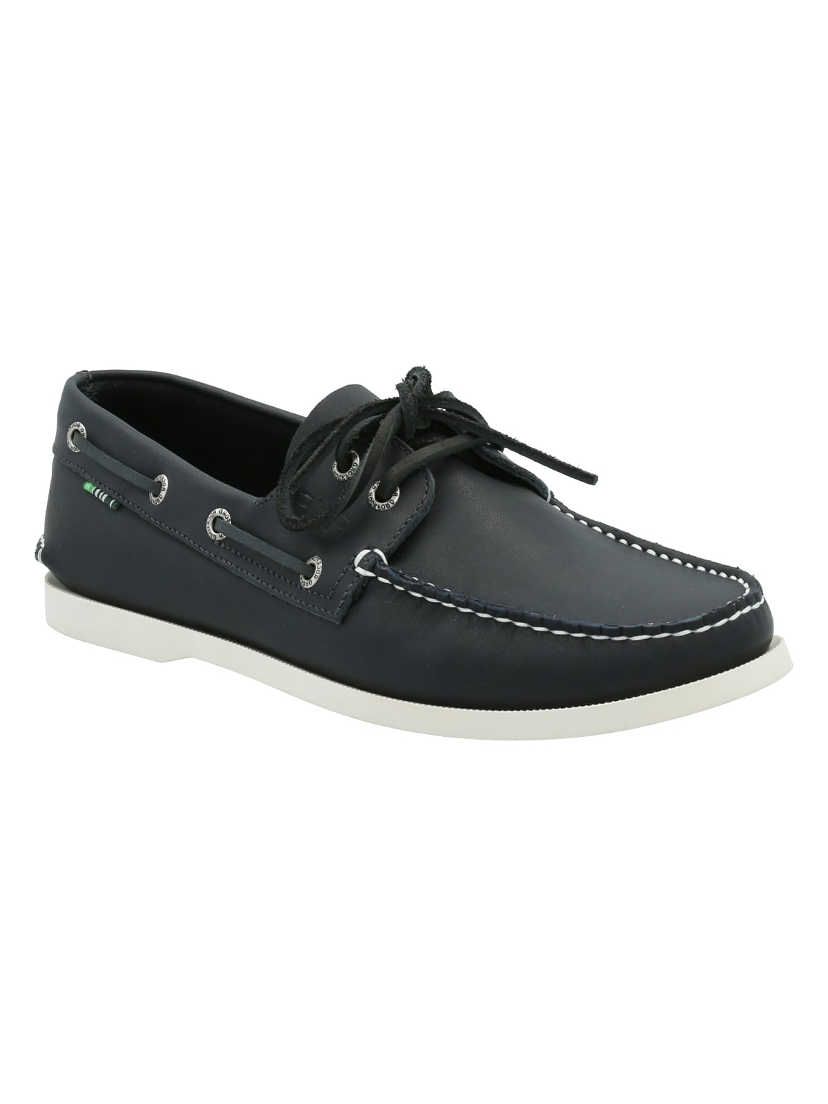 MOCASINES HOMBRE ROCKFORD CUERO AZUL BOAT - 2