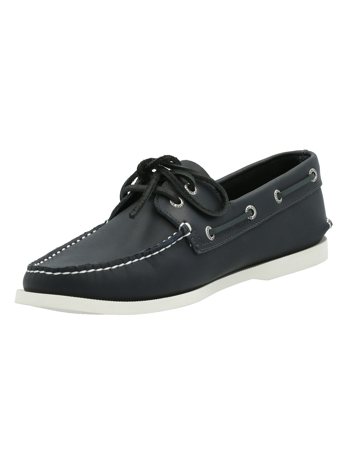 MOCASINES HOMBRE ROCKFORD CUERO AZUL BOAT - 4
