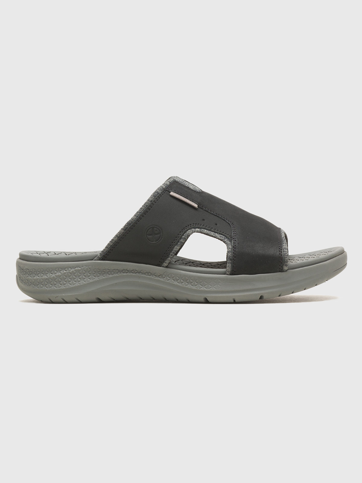SANDALIAS HOMBRE HUSH-PUPPIES CUERO NEGRO ACTIVATE SLIDE - 2