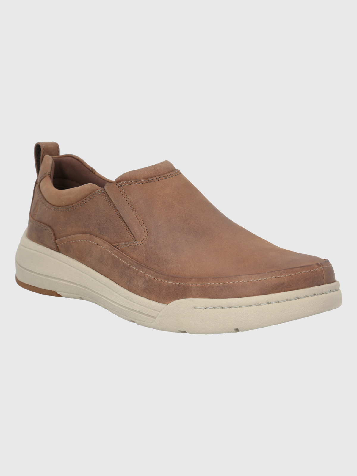 ZAPATILLAS HOMBRE HUSH-PUPPIES CASUALES CAFÉ HUNT CUERO - 1