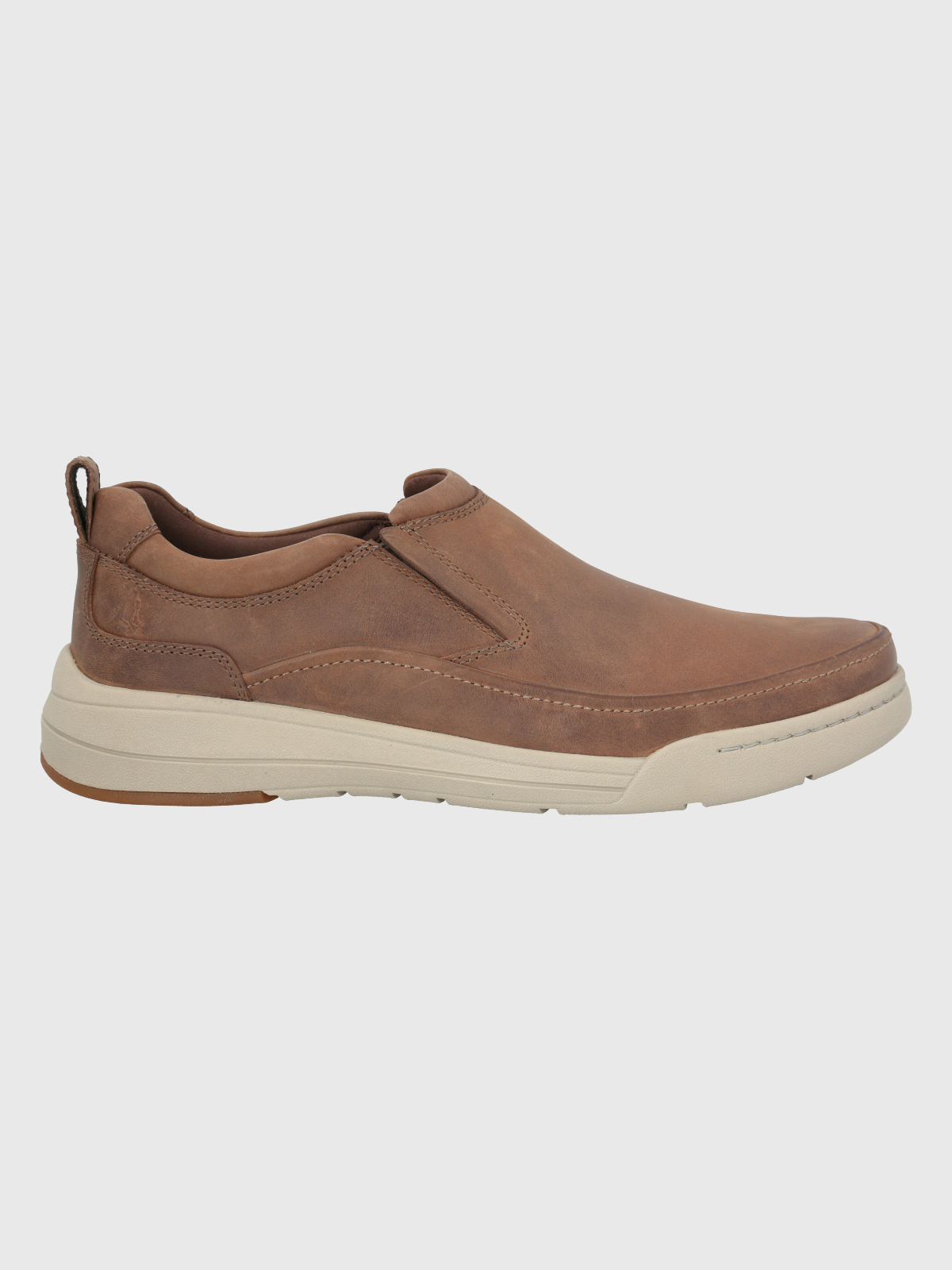 ZAPATILLAS HOMBRE HUSH-PUPPIES CASUALES CAFÉ HUNT CUERO - 2