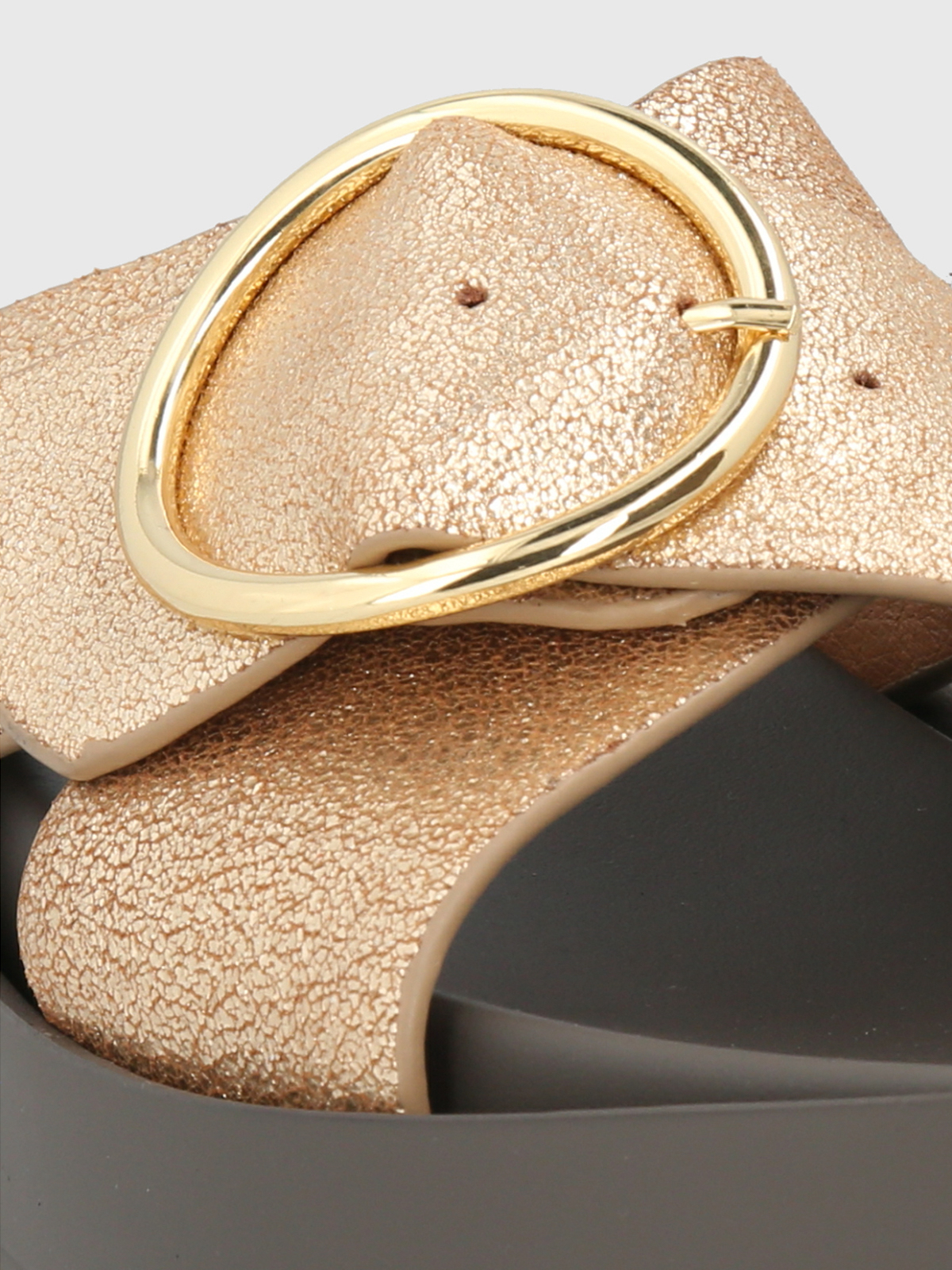 SANDALIA CUERO DORADO MUJER GISE HUSH PUPPIES - 7