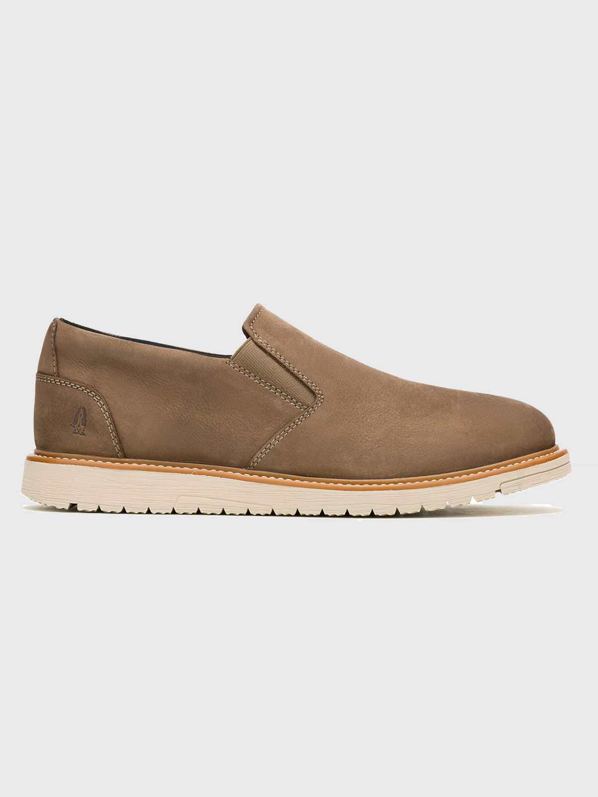 ZAPATILLA CUERO CAFÉ HOMBRE JENSON SLIP HUSH PUPPIES - 2
