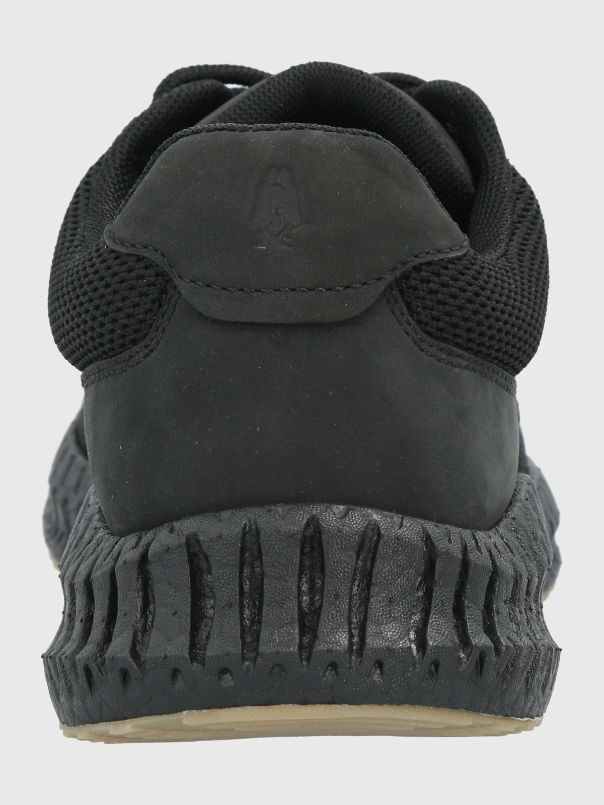 ZAPATILLAS HOMBRE HUSH-PUPPIES CASUALES NEGRO SPINAL KNIT LACE - 6