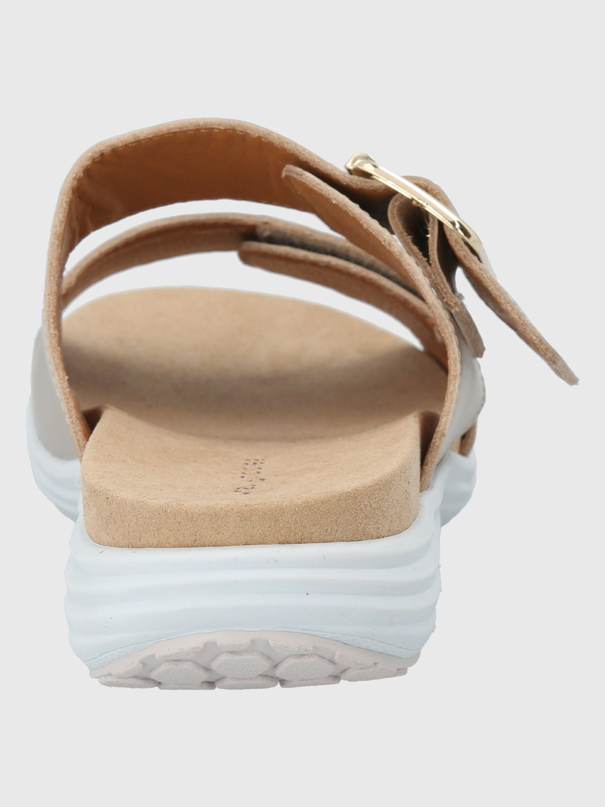 SANDALIAS MUJER HUSH-PUPPIES CUERO DORADO LORRY SLIDE - 6
