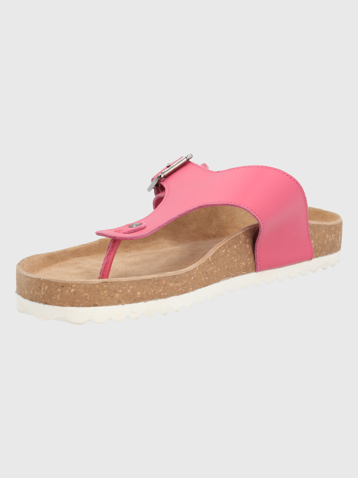SANDALIAS MUJER HUSH-PUPPIES CUERO FUCSIA DAVOS - 4