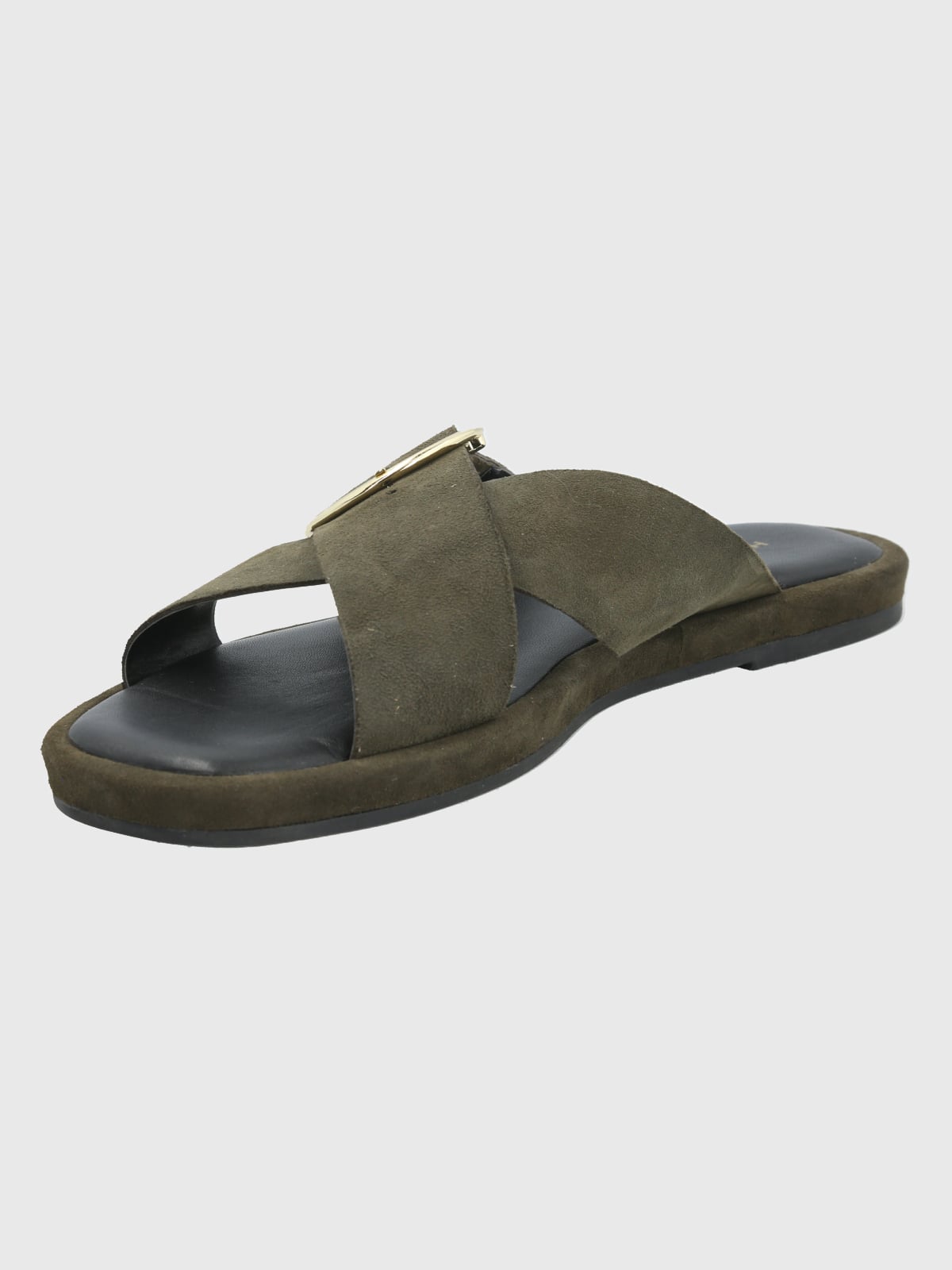 SANDALIAS MUJER HUSH-PUPPIES CUERO VERDE BERNARD - 4