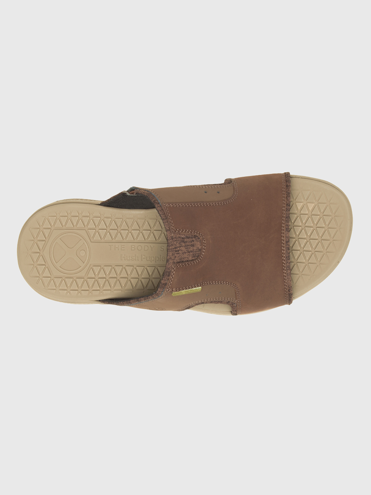 SANDALIAS HOMBRE HUSH-PUPPIES CUERO CAFÉ OSCURO ACTIVATE SLIDE - 5