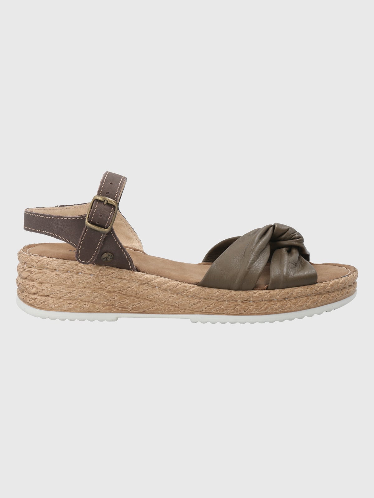SANDALIAS MUJER HUSH-PUPPIES CUERO CAFÉ OSCURO CEPINA - 2