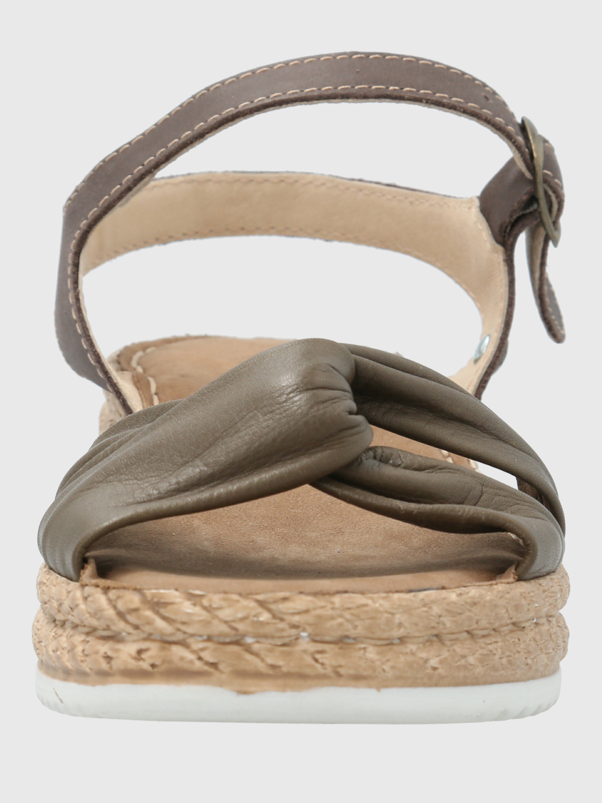 SANDALIAS MUJER HUSH-PUPPIES CUERO CAFÉ OSCURO CEPINA - 4