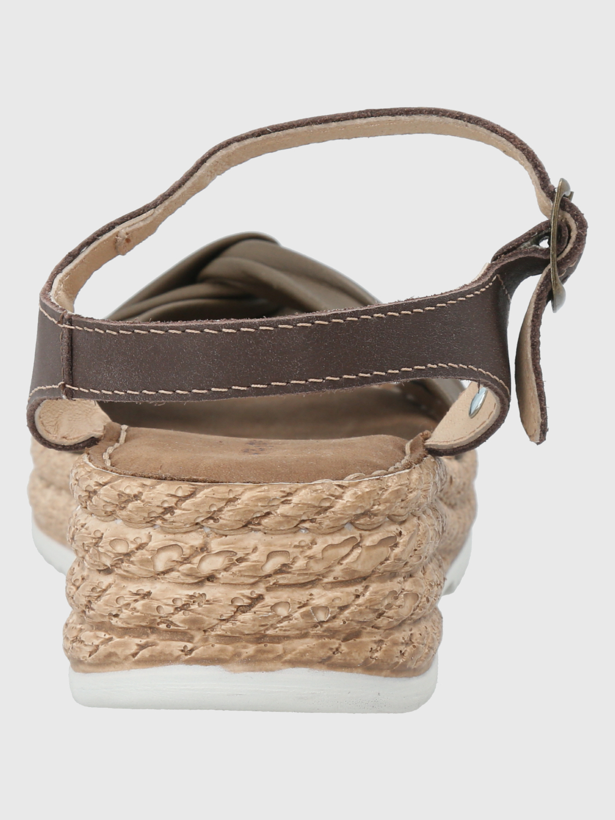SANDALIAS MUJER HUSH-PUPPIES CUERO CAFÉ OSCURO CEPINA - 7