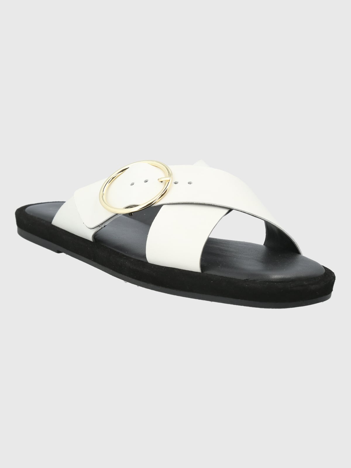 SANDALIAS MUJER HUSH-PUPPIES CUERO BLANCO BERNARD - 1