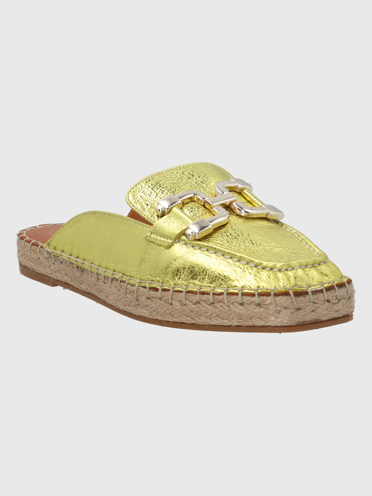 SANDALIA CUERO VERDE LIMÓN MUJER APRICA HUSH PUPPIES - 1