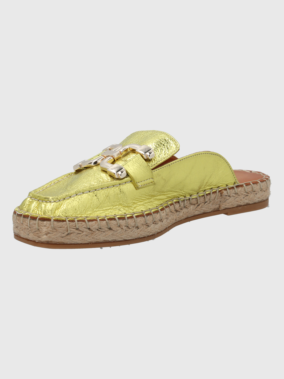 SANDALIA CUERO VERDE LIMÓN MUJER APRICA HUSH PUPPIES - 4