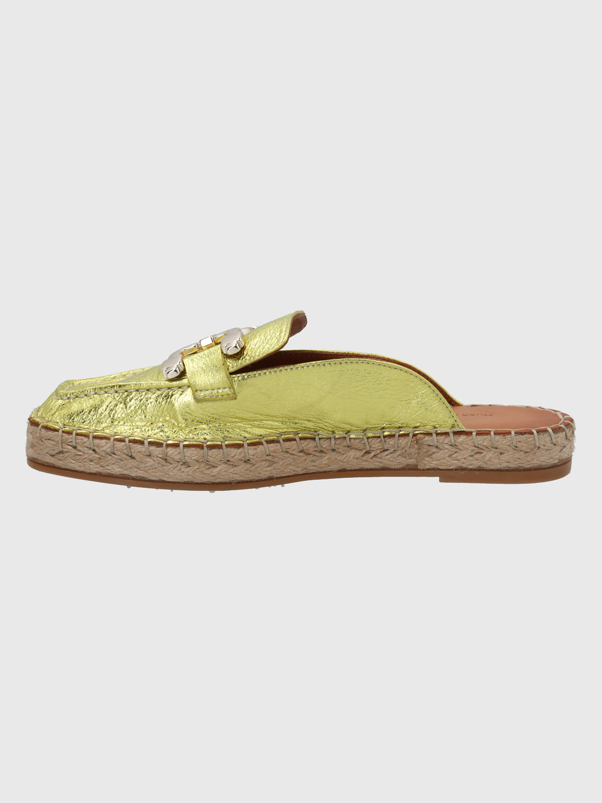 SANDALIA CUERO VERDE LIMÓN MUJER APRICA HUSH PUPPIES - 5
