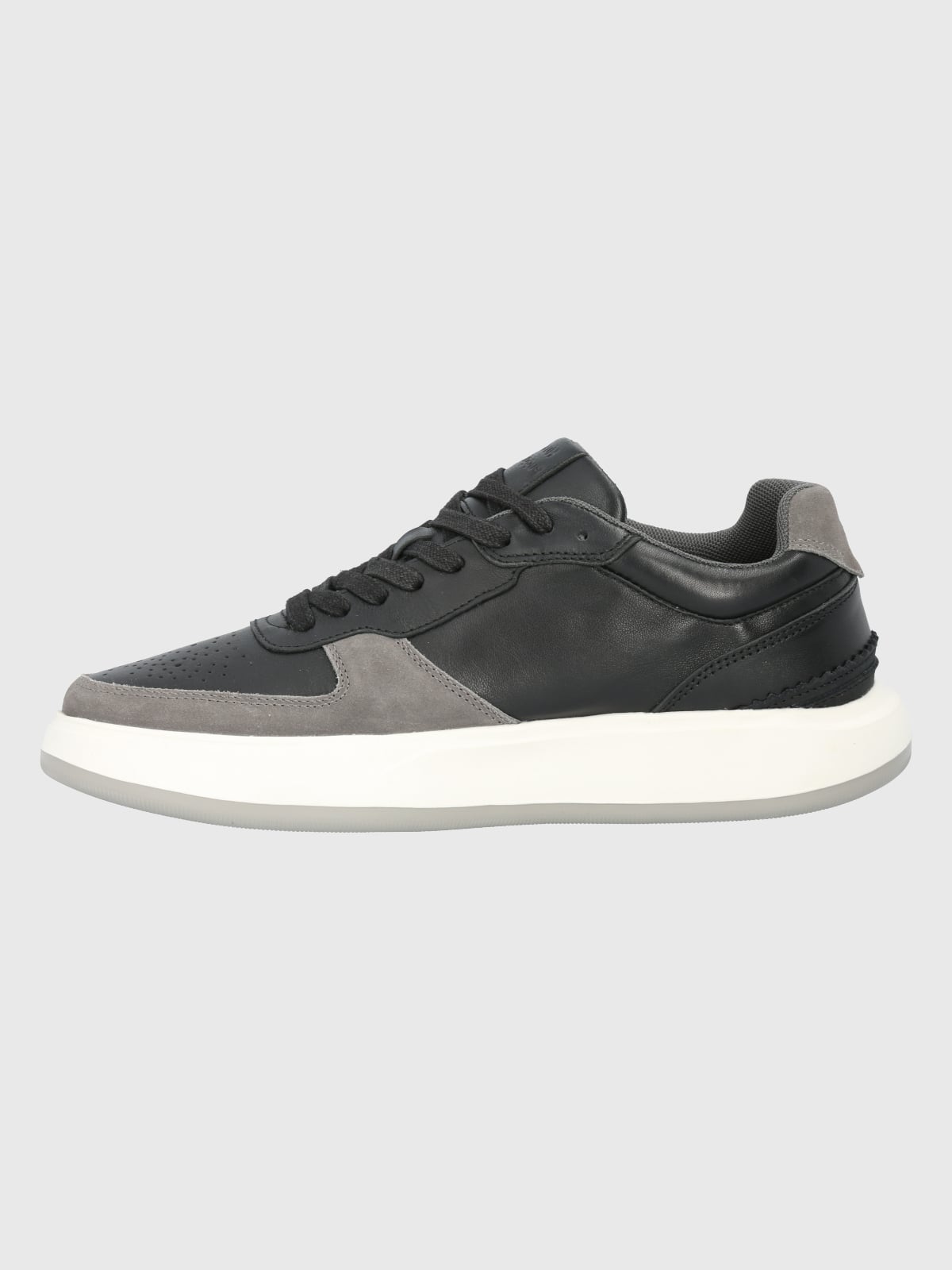 ZAPATILLA CUERO NEGRO HOMBRE MOZZE HUSH PUPPIES - 5