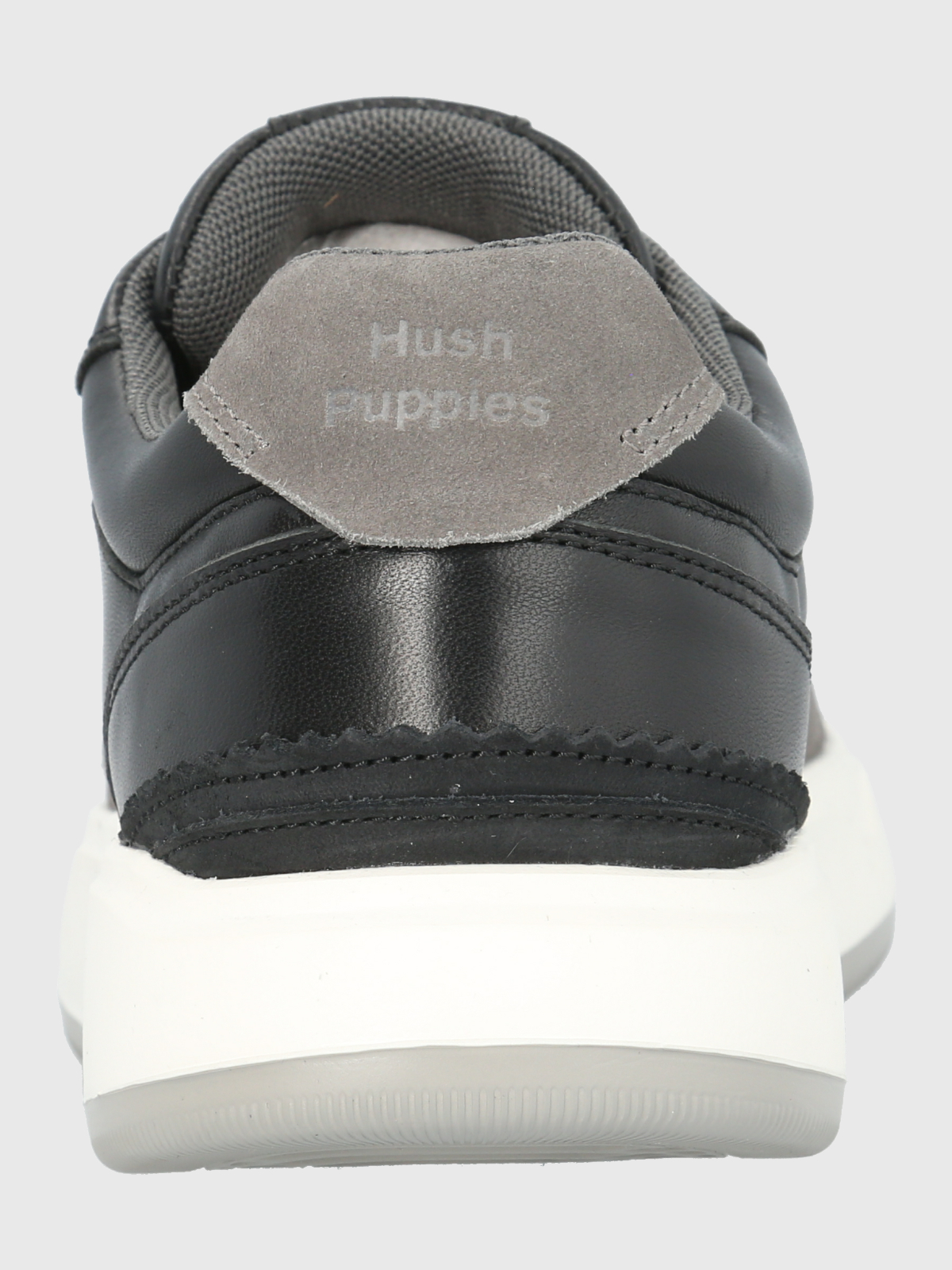 ZAPATILLA CUERO NEGRO HOMBRE MOZZE HUSH PUPPIES - 6