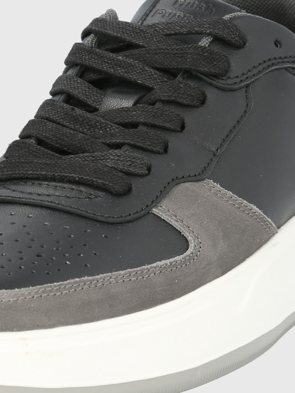 ZAPATILLA CUERO NEGRO HOMBRE MOZZE HUSH PUPPIES - 7