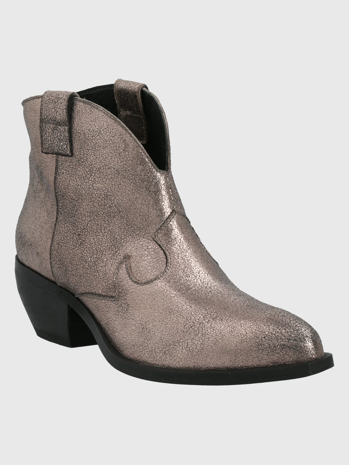 BOTÍN MUJER HUSH PUPPIES CUERO GRIS NANDRIN CASUAL - 1