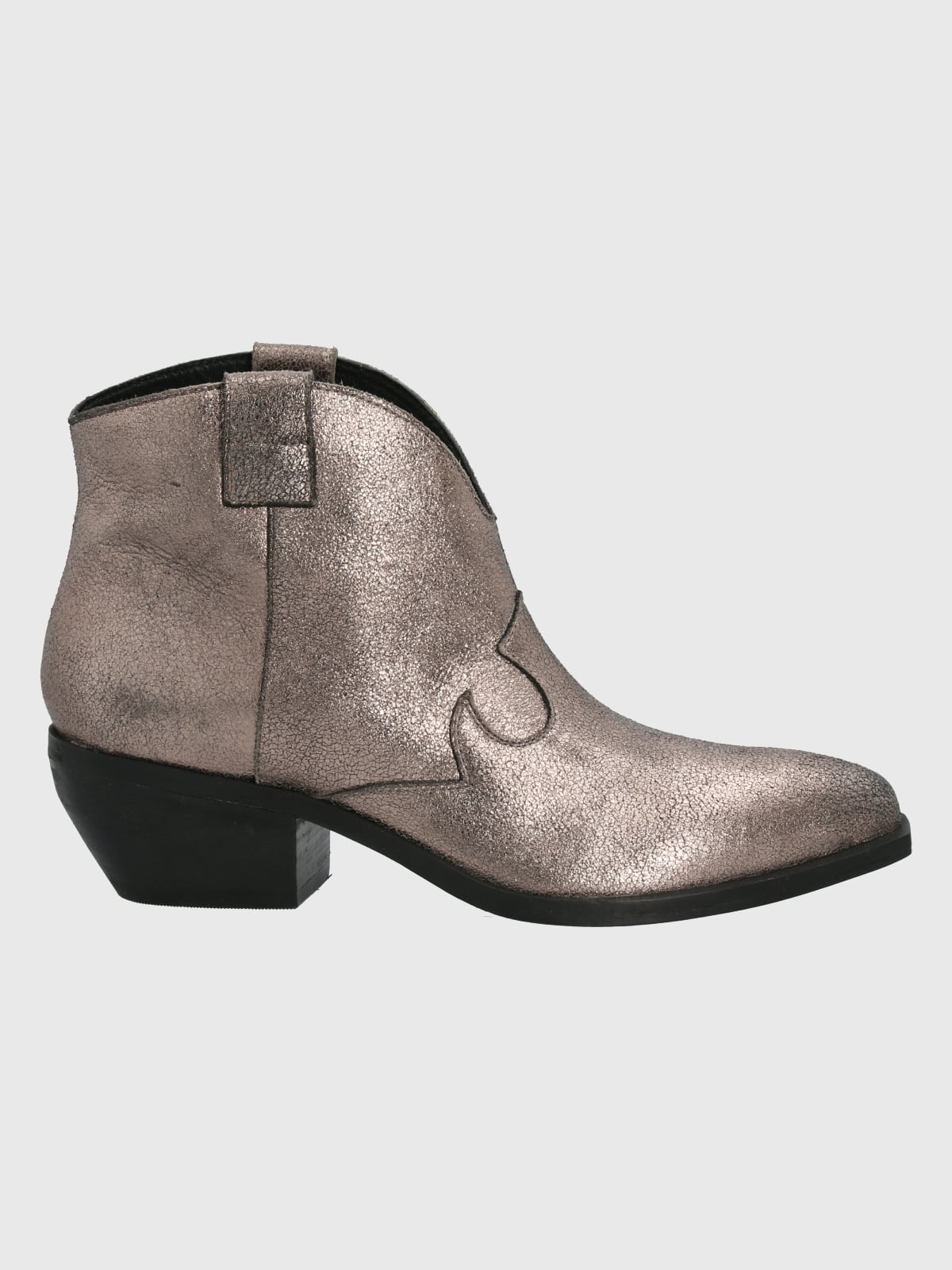 BOTÍN MUJER HUSH PUPPIES CUERO GRIS NANDRIN CASUAL - 2