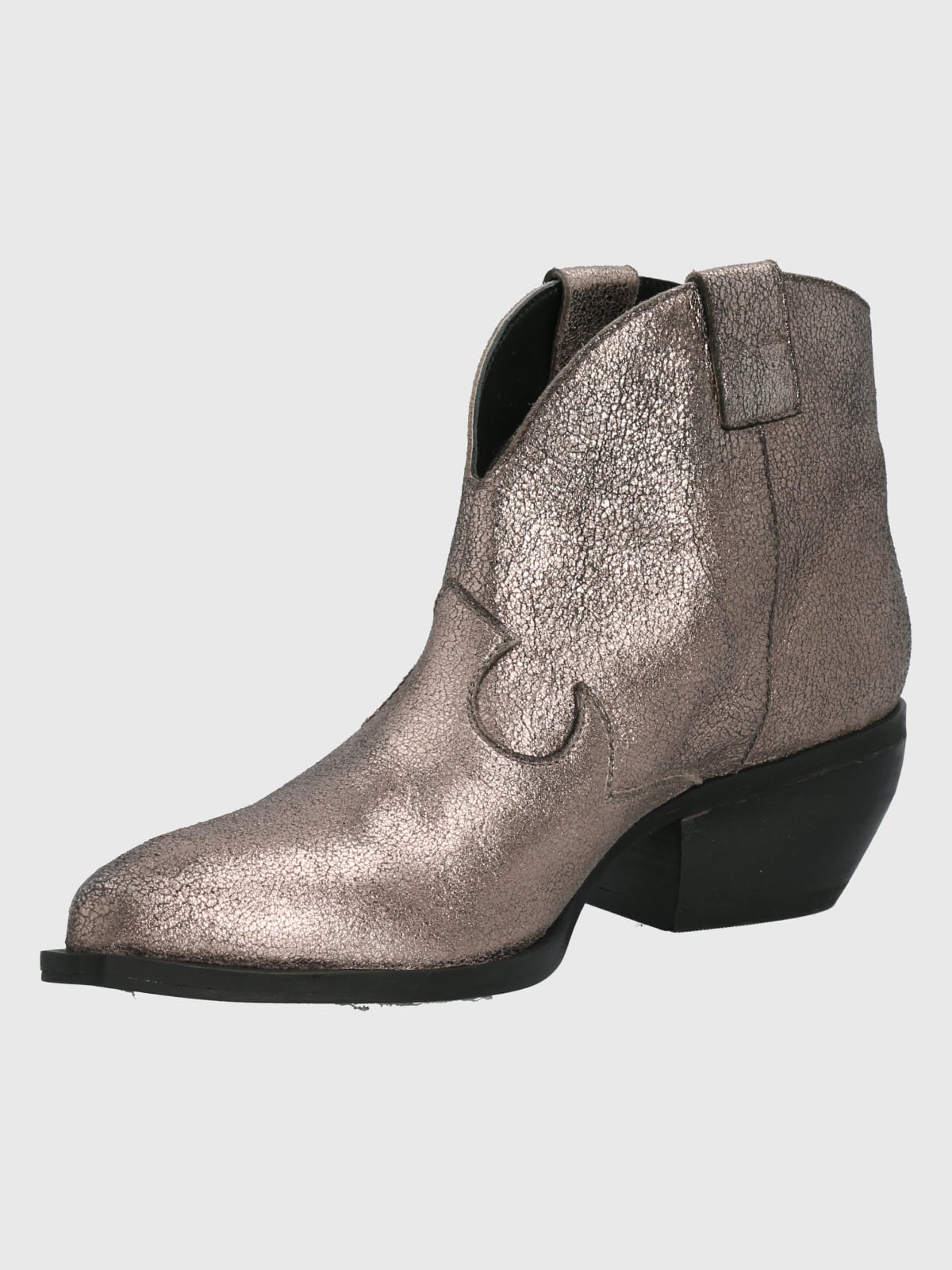 BOTÍN MUJER HUSH PUPPIES CUERO GRIS NANDRIN CASUAL - 4