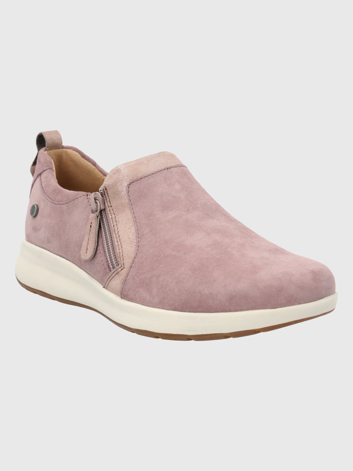 ZAPATO CUERO ROSADO MUJER SPINAL SLIP ON HUSH PUPPIES - 1