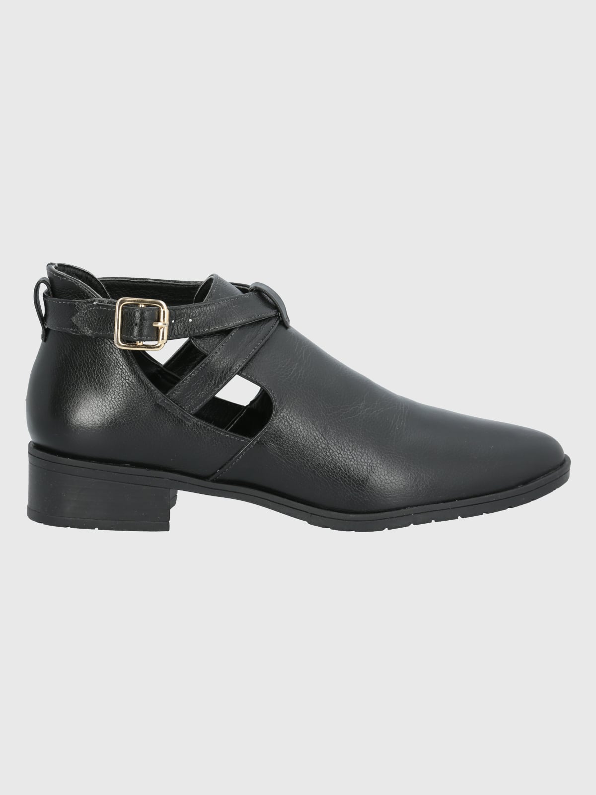 BOTÍN MUJER HUSH PUPPIES CUERO NEGRO GARLA CASUAL - 2