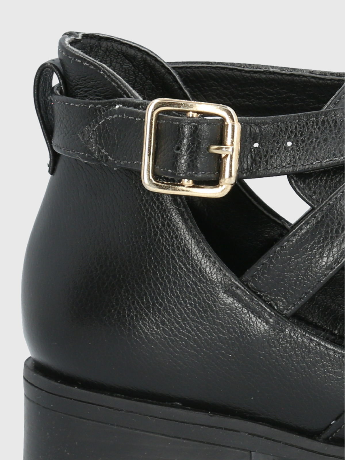 BOTÍN MUJER HUSH PUPPIES CUERO NEGRO GARLA CASUAL - 7