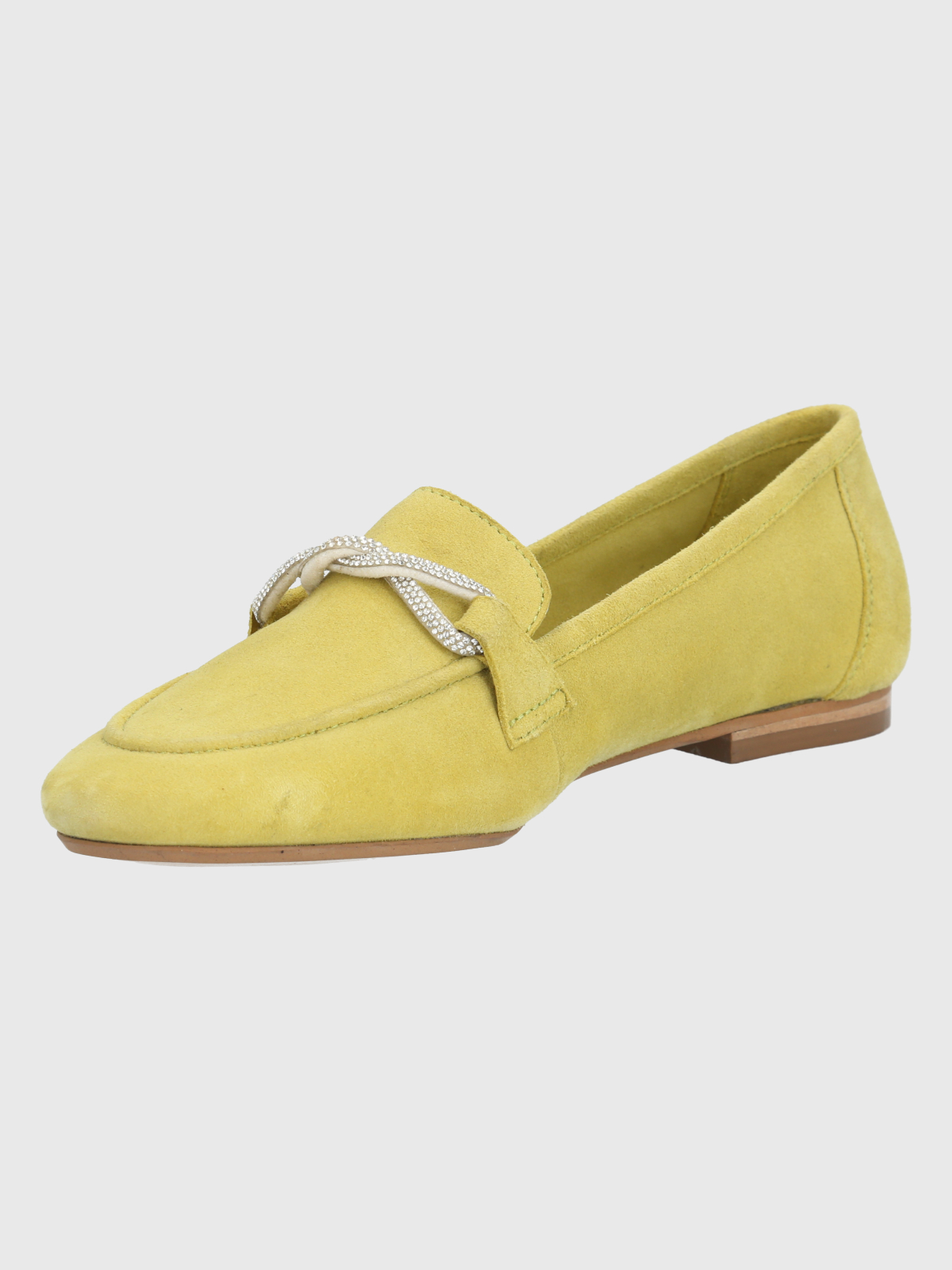 MOCASINES MUJER HUSH-PUPPIES CUERO VERDE LIMÓN DINNAT - 4