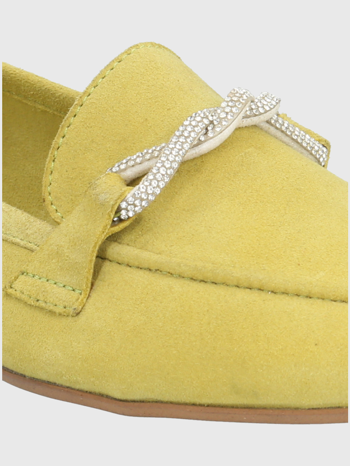 MOCASINES MUJER HUSH-PUPPIES CUERO VERDE LIMÓN DINNAT - 7
