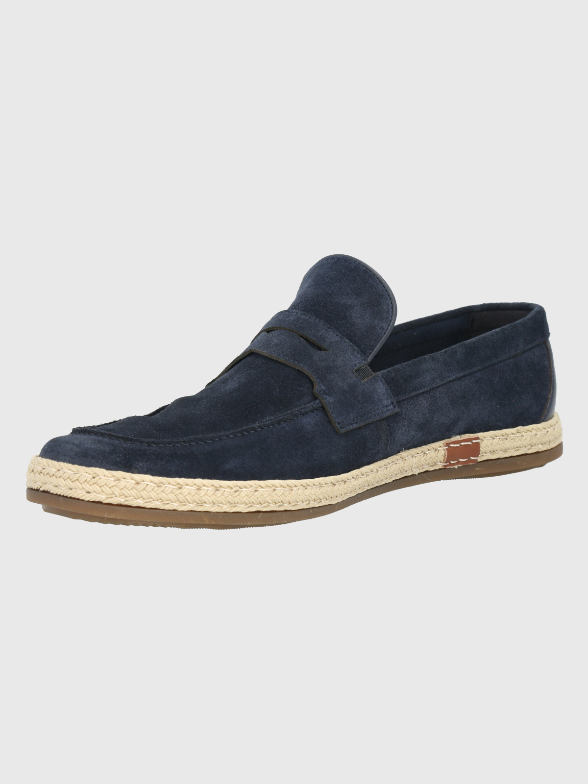 MOCASINES HOMBRE HUSH-PUPPIES CUERO AZUL OSCURO MONTELLA - 4