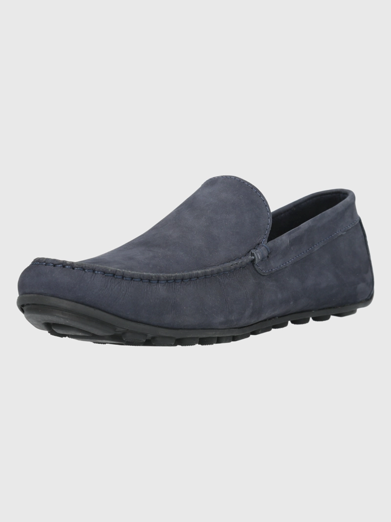 MOCASINES HOMBRE HUSH-PUPPIES CUERO AZUL OSCURO BLUMENAU - 4