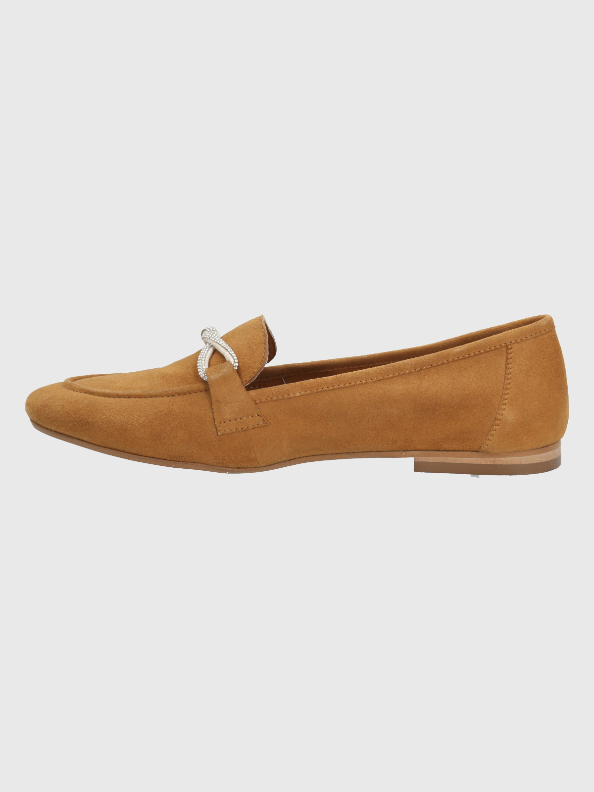 MOCASINES MUJER HUSH-PUPPIES CUERO CAFÉ CLARO DINNAT - 5