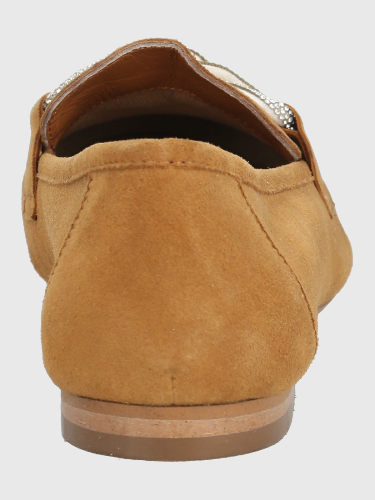 MOCASINES MUJER HUSH-PUPPIES CUERO CAFÉ CLARO DINNAT - 6