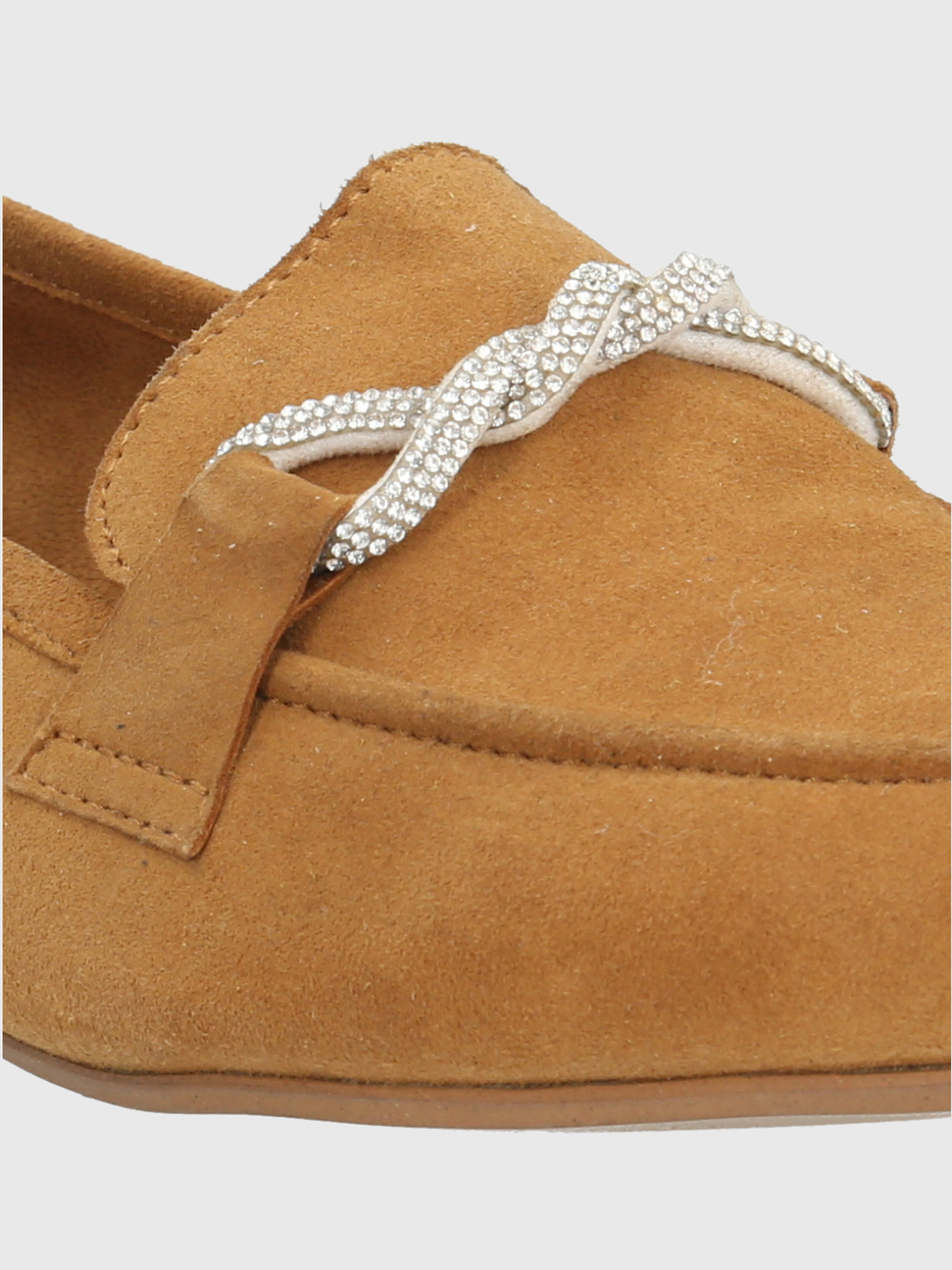 MOCASINES MUJER HUSH-PUPPIES CUERO CAFÉ CLARO DINNAT - 7